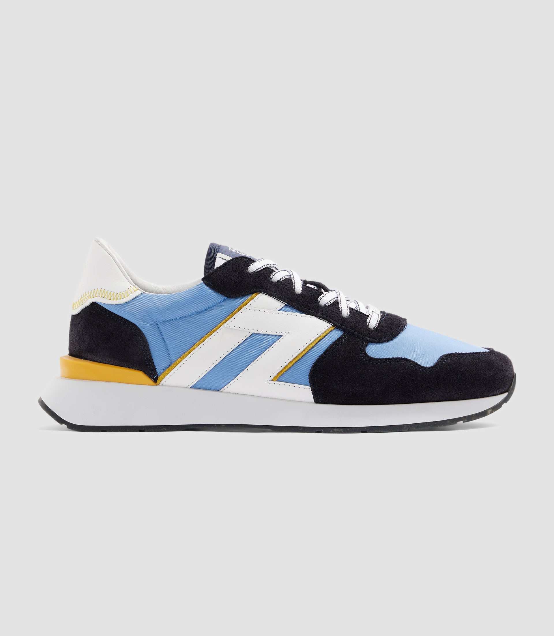 Sneakers bleu ciel et marine "Edisson" - IZAC