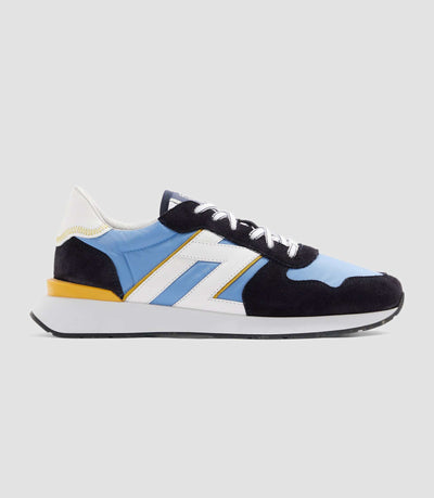 Sneakers bleu ciel et marine "Edisson" - IZAC