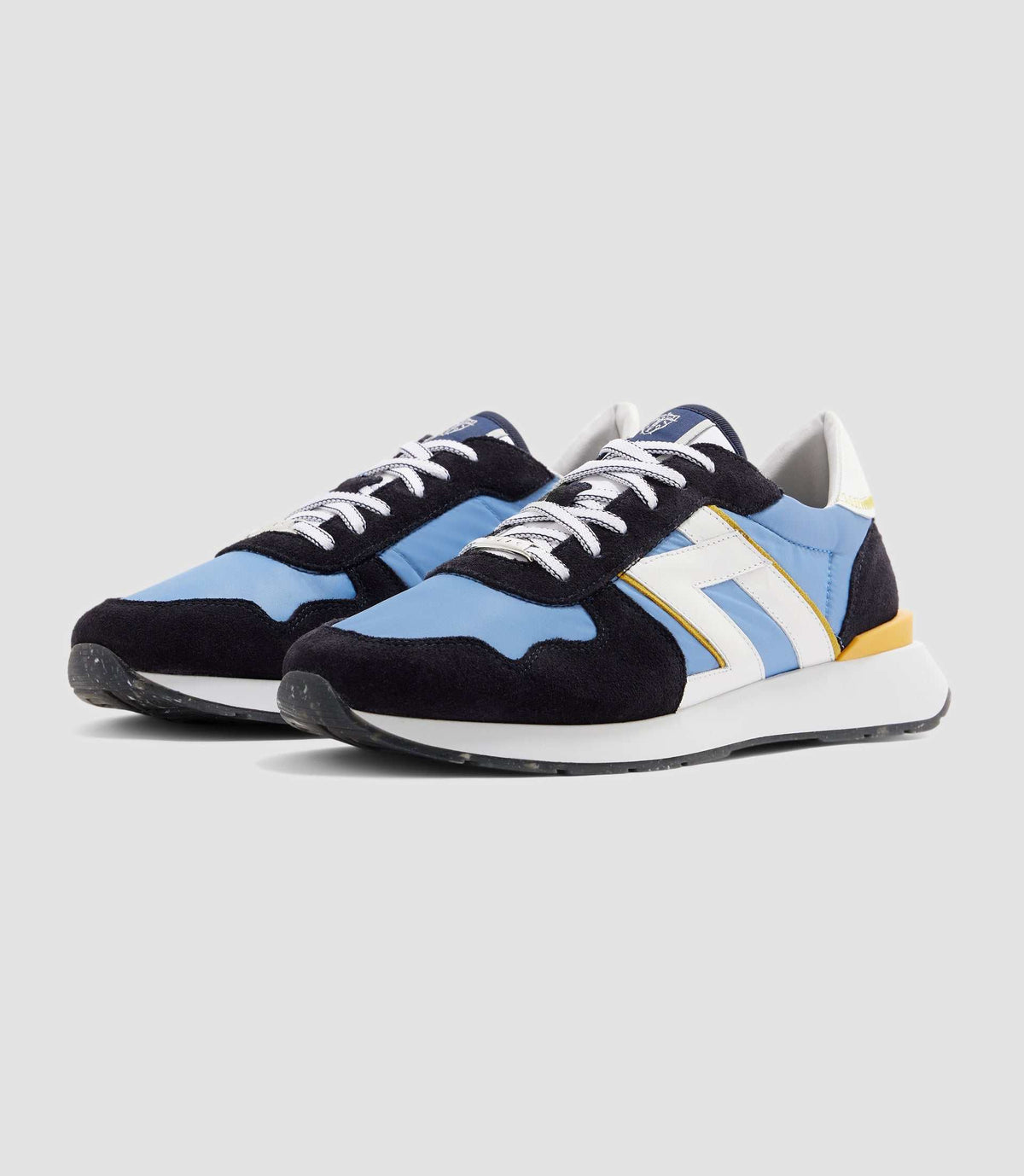 Sneakers bleu ciel et marine "Edisson" - IZAC