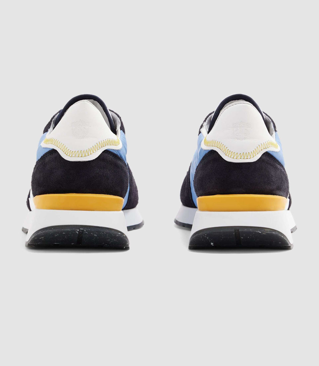 Sneakers bleu ciel et marine "Edisson" - IZAC