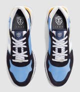 Sneakers bleu ciel et marine "Edisson" - IZAC