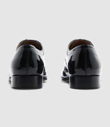 Richelieu couture noir - vernis "Enrico" - IZAC