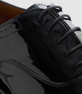 Richelieu couture noir - vernis "Enrico" - IZAC