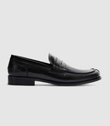 Mocassin couture noir "Erasmus" - IZAC