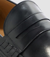 Mocassin couture noir "Erasmus" - IZAC