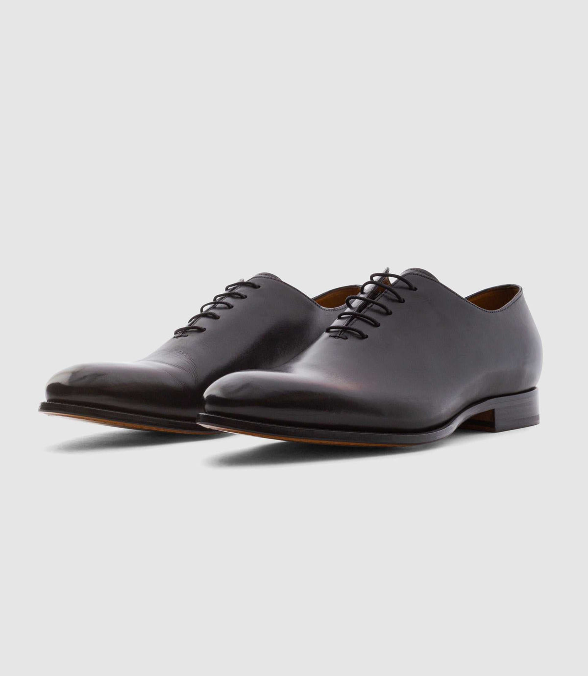 Richelieu en cuir noires EDMONDO - IZAC