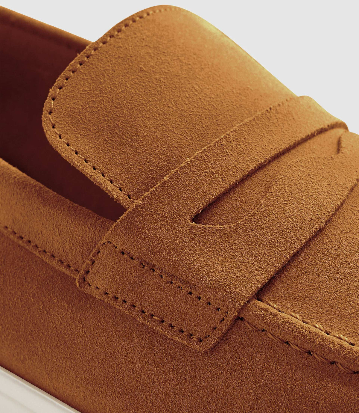 Mocassin en daim ocre EMILE - IZAC