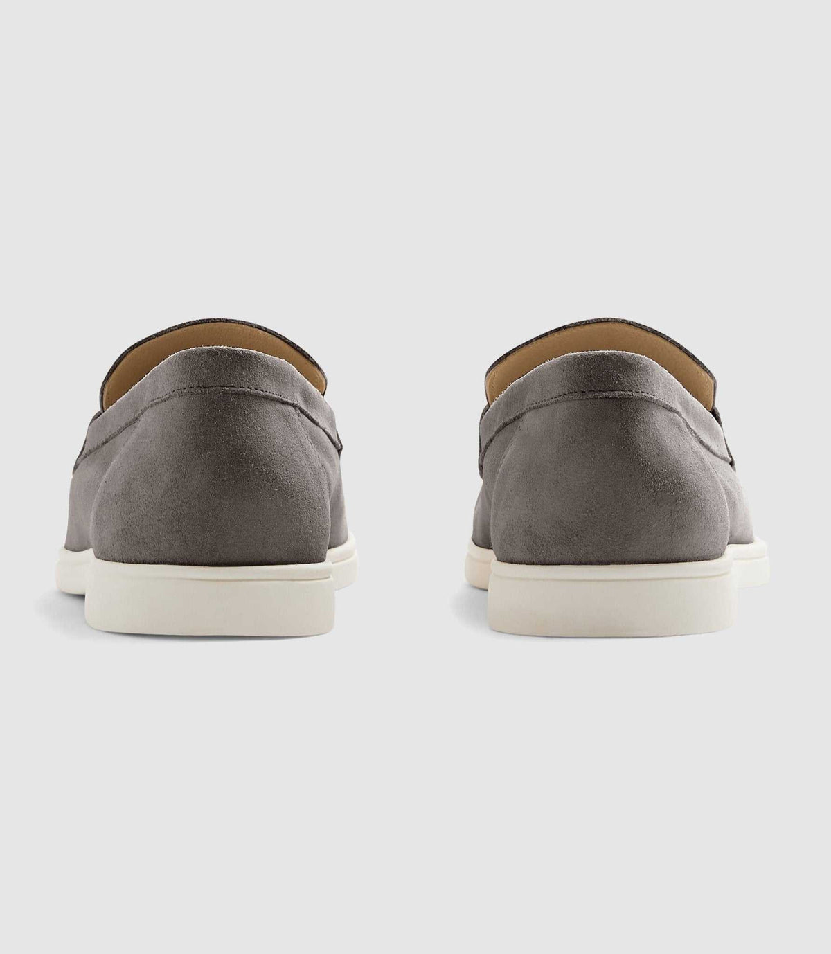 Mocassins en daim taupe - IZAC