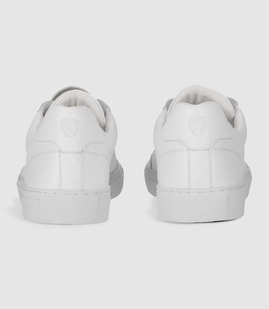 Sneakers en cuir blanches ERIC - IZAC