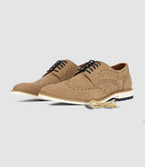 Chaussures en cuir beige - IZAC