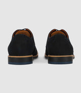 Chaussures en cuir marine - IZAC