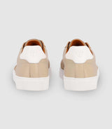 Sneakers en cuir beige - IZAC