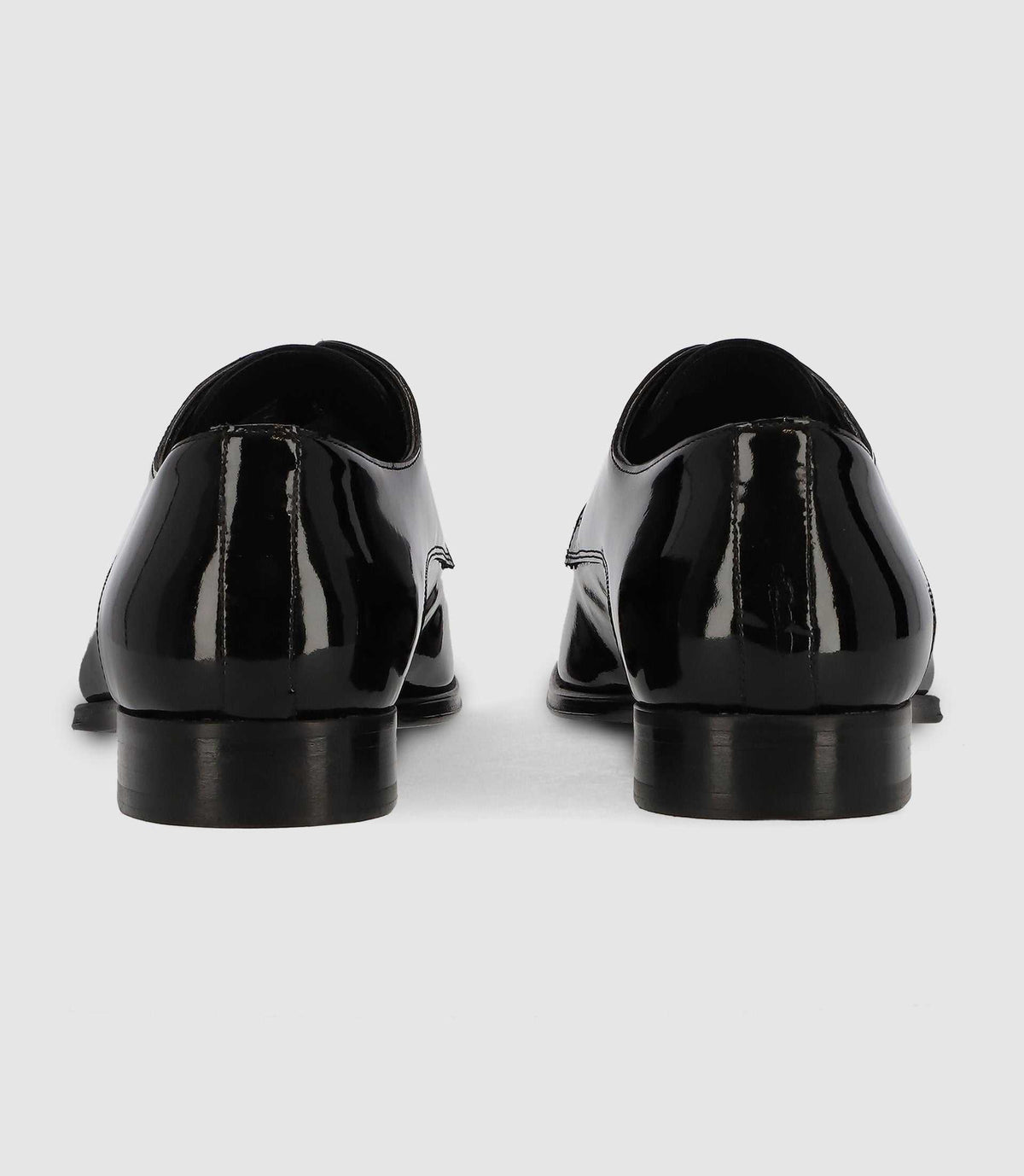 Chaussure derby vernis noires - IZAC