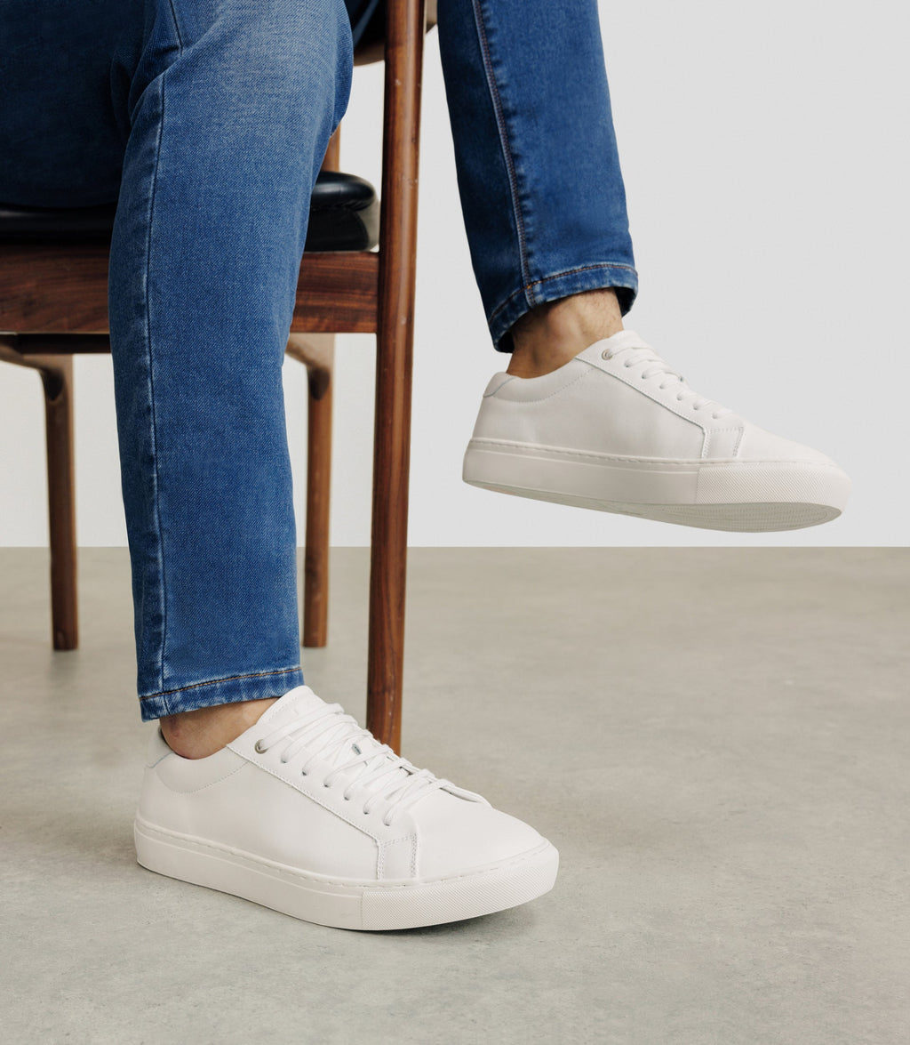 Chaussures baskets blanches - IZAC