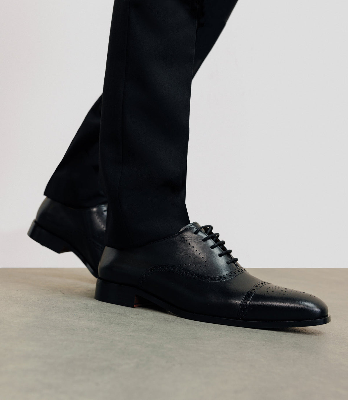 Chaussures derby noires - IZAC