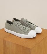 Chaussures baskets en toile kaki - IZAC