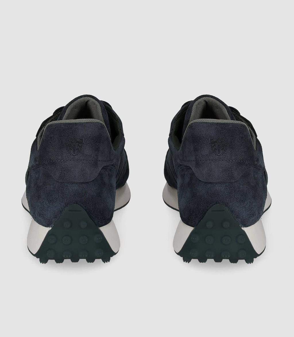 Sneakers en cuir marine OTTO - IZAC