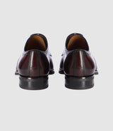 Derby couture en cuir bordeaux OCTAVE - IZAC