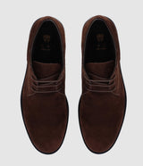 Bottines suede à lacets marron ODESSA - IZAC