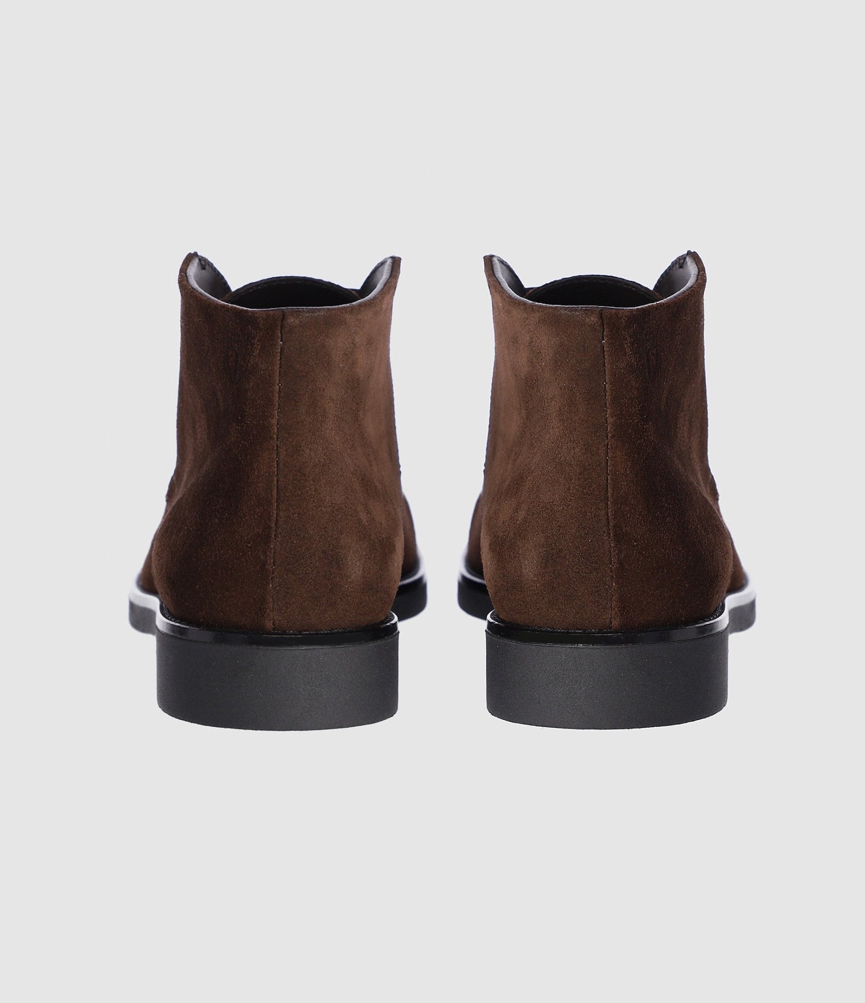 Bottines suede à lacets marron ODESSA - IZAC