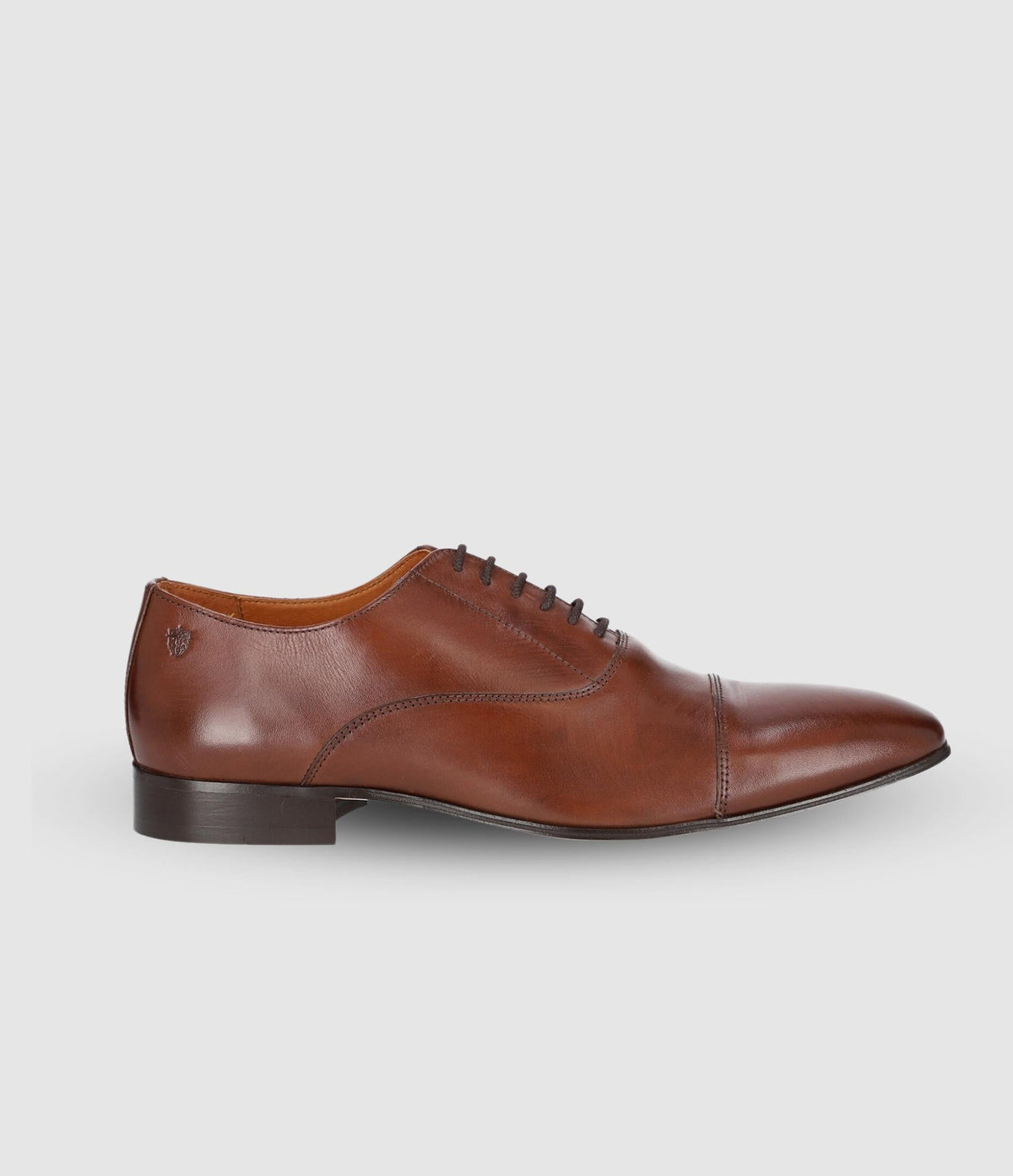 Richelieu en cuir marron OREGON - IZAC