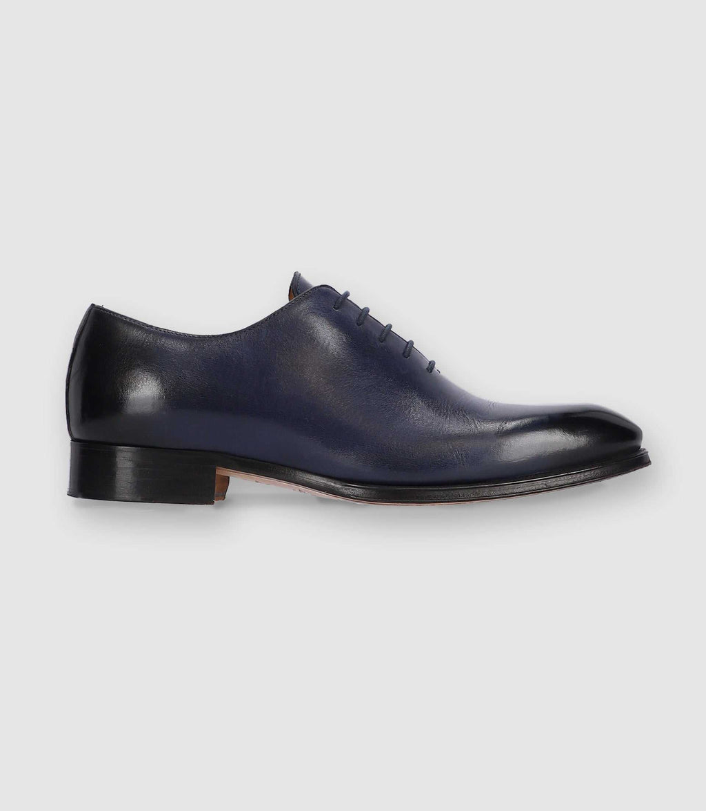 Richelieu en cuir marine OTHELO - IZAC
