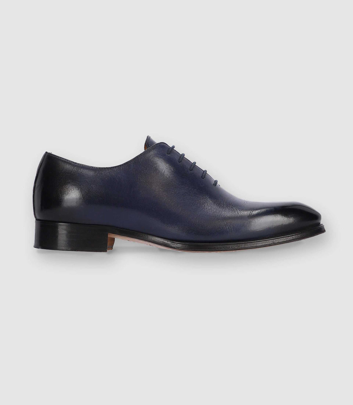 Richelieu en cuir marine OTHELO - IZAC