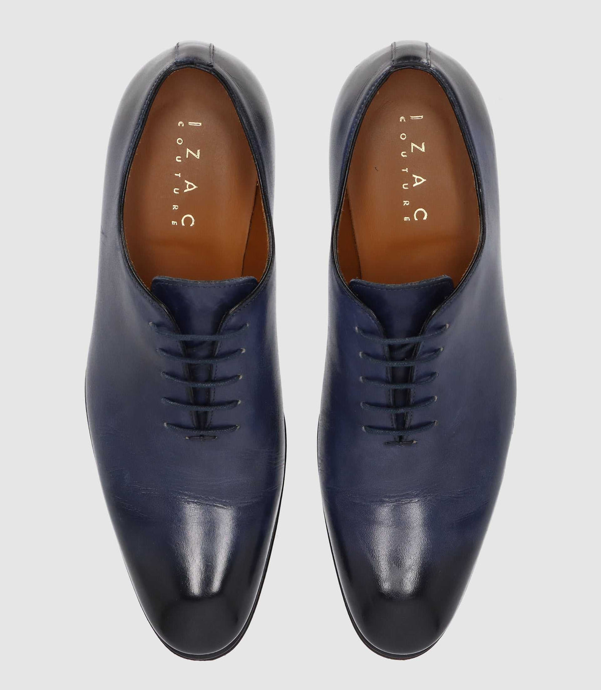 Richelieu en cuir marine OTHELO - IZAC