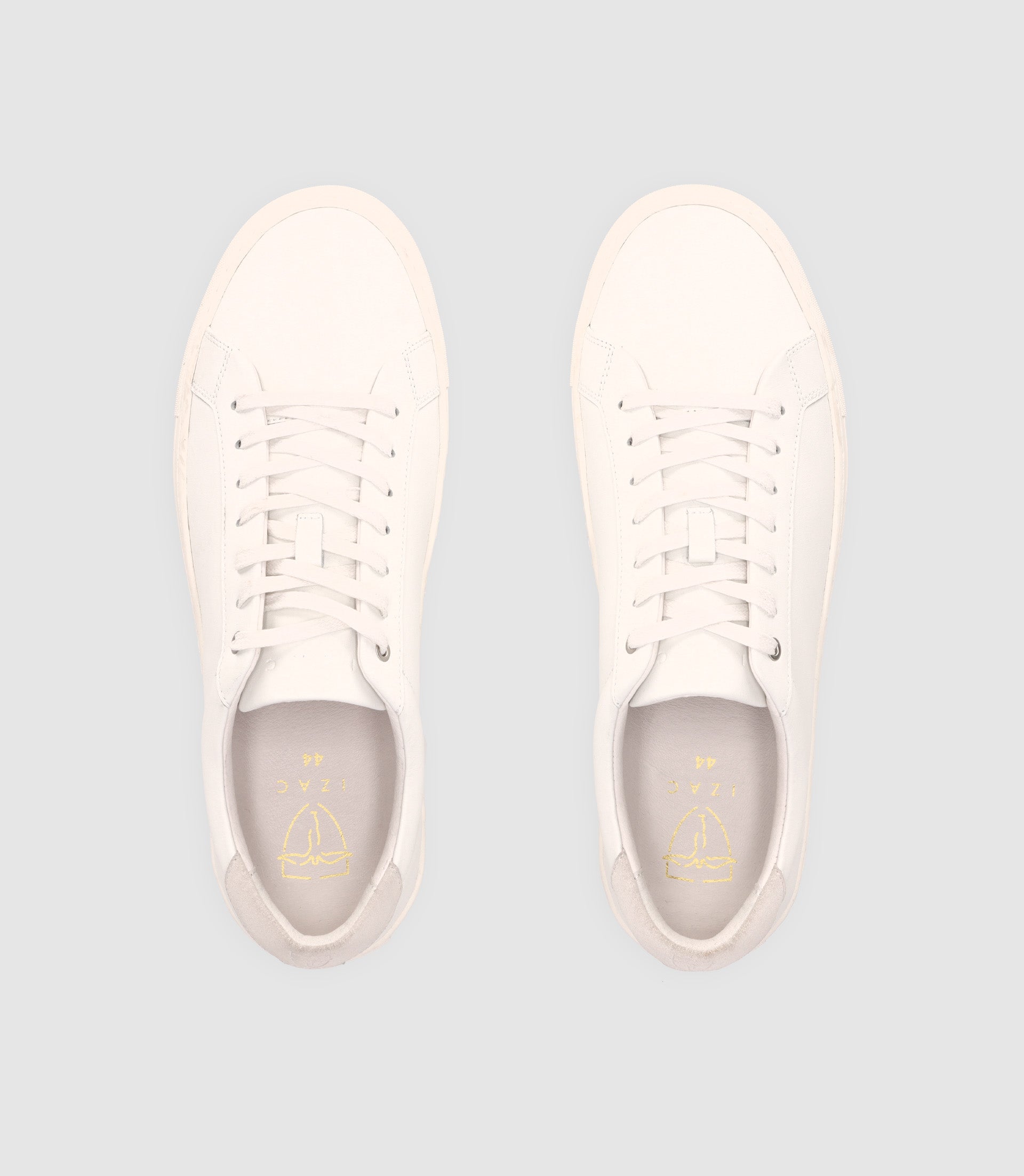 Chaussures sneakers avec logo blanches - IZAC