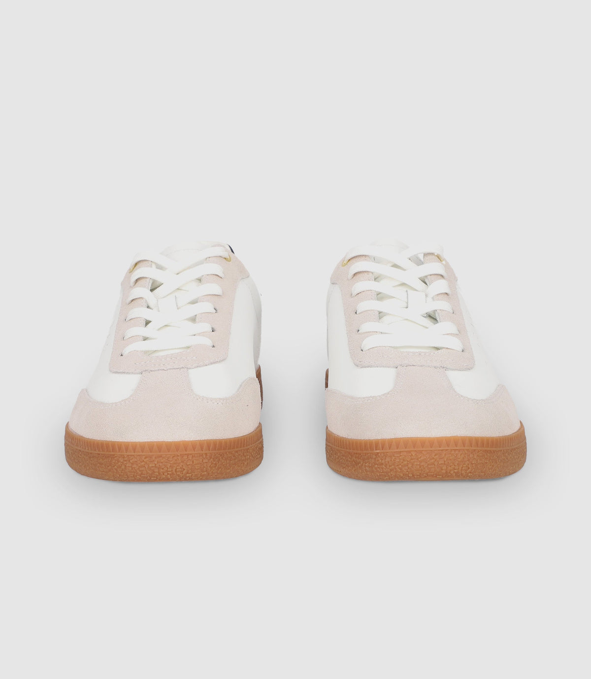 Chaussures sneakers en cuir avec logo blanches - IZAC