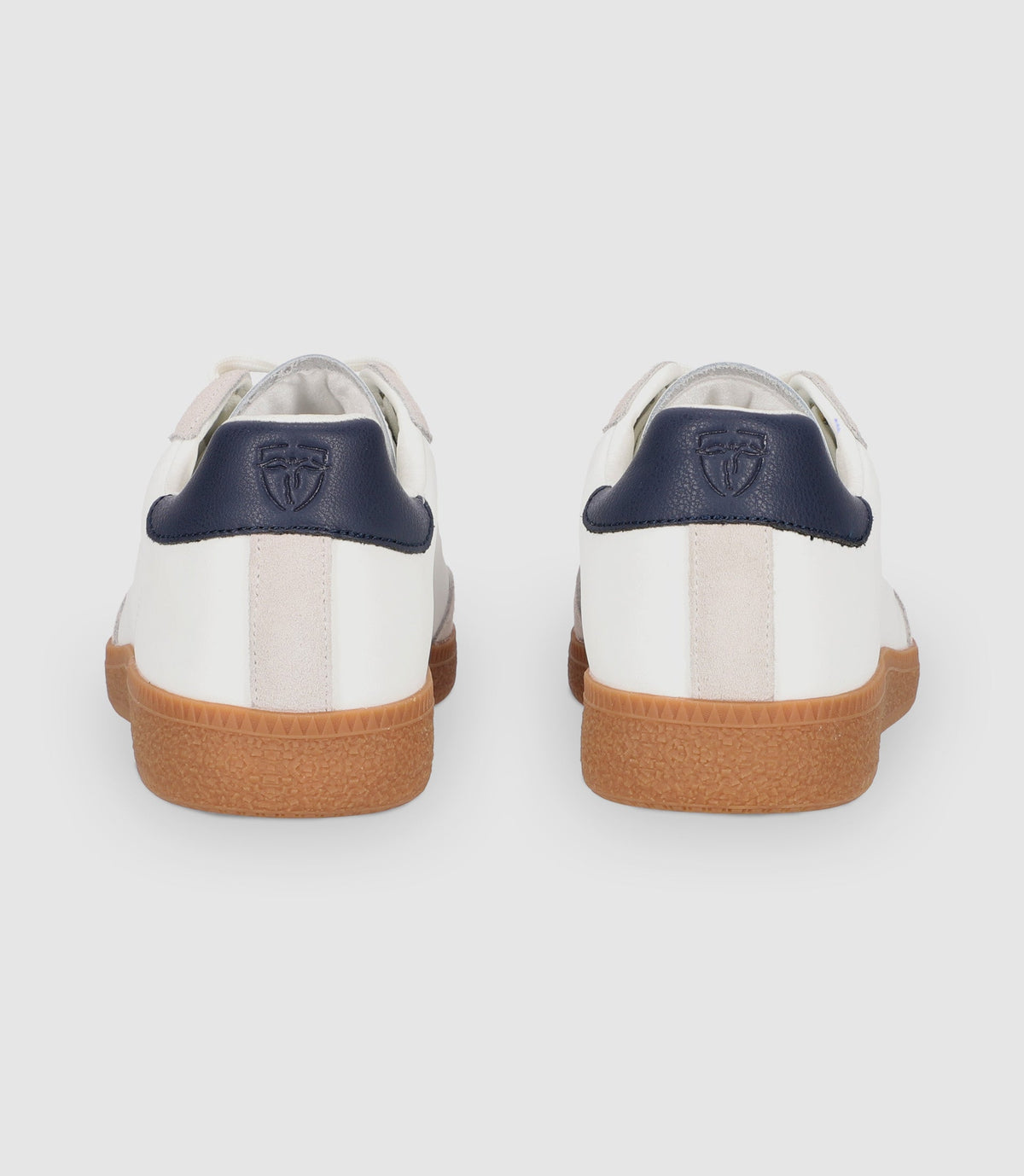 Chaussures sneakers en cuir avec logo blanches - IZAC