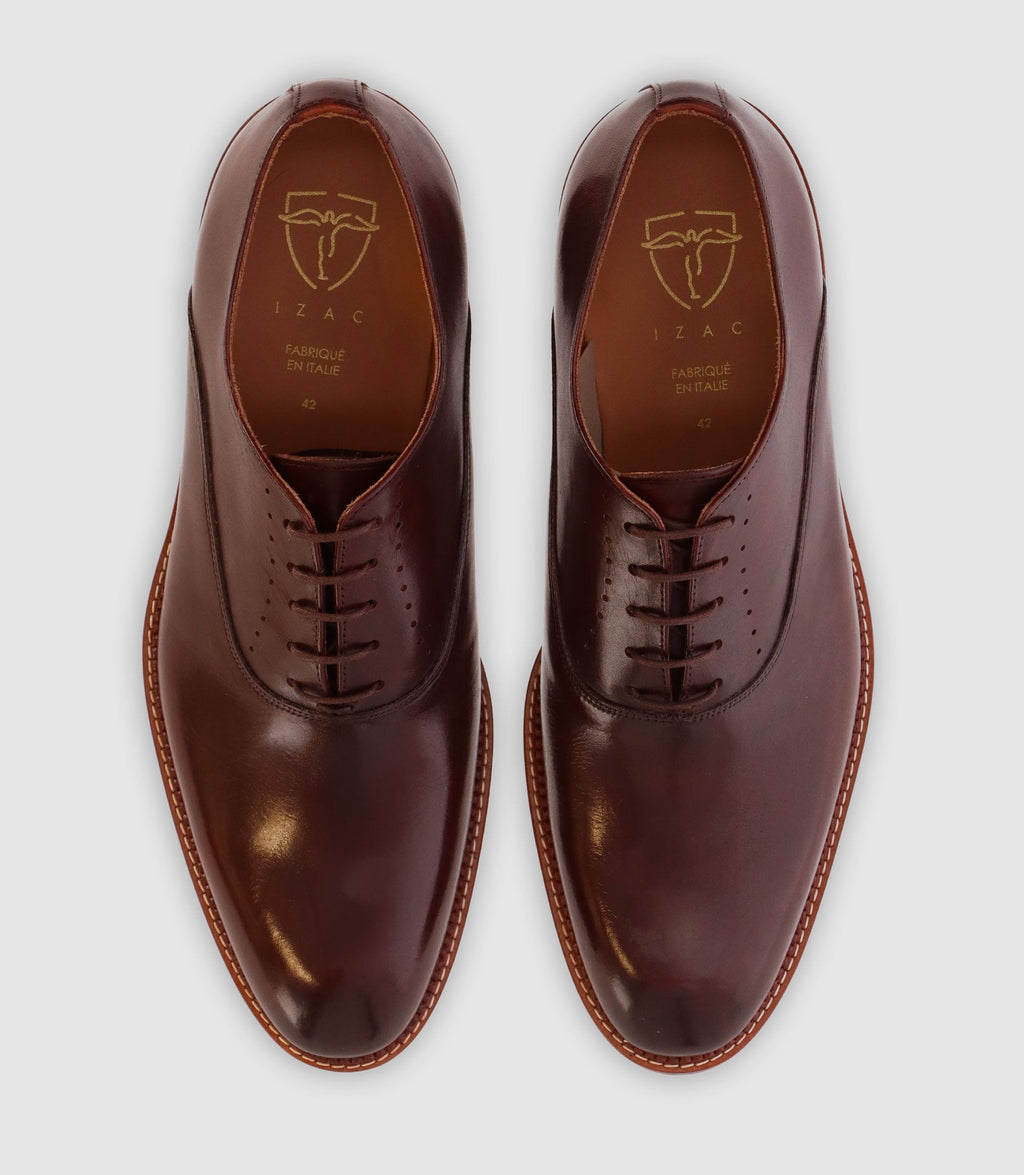 Chaussures derby marron - IZAC