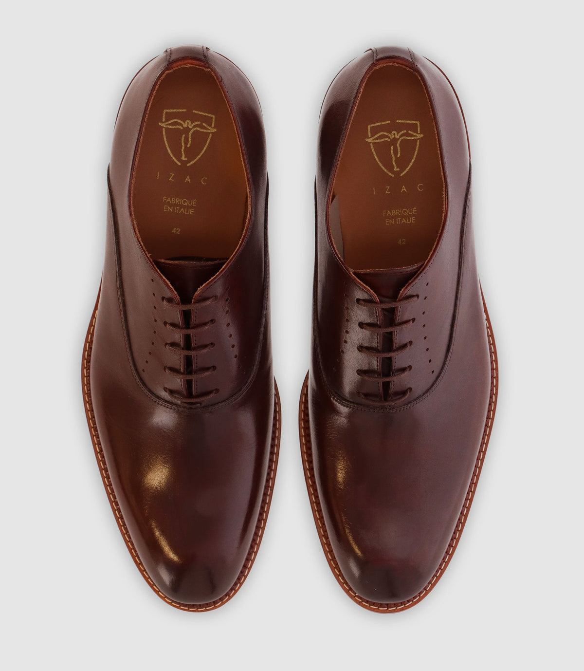Chaussures derby marron - IZAC