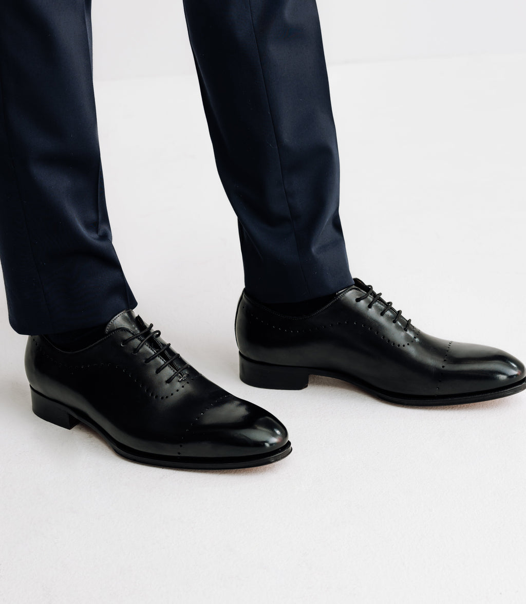 Chaussures richelieu noires - IZAC