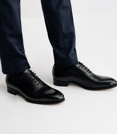 Chaussures richelieu noires - IZAC
