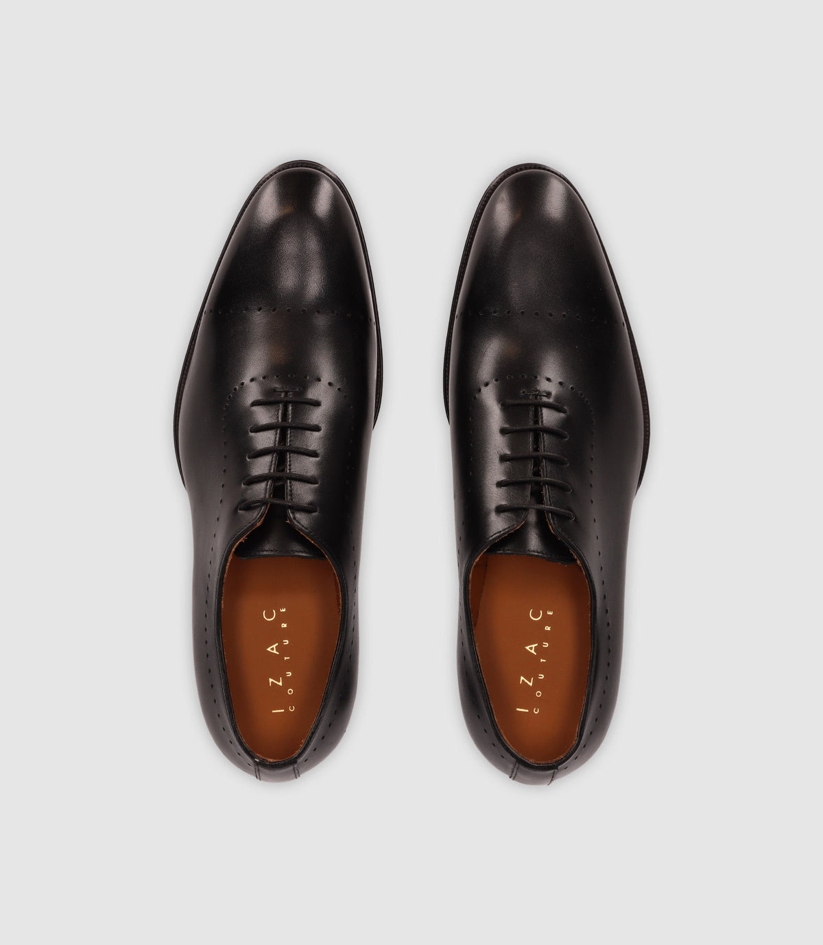 Chaussures richelieu noires - IZAC