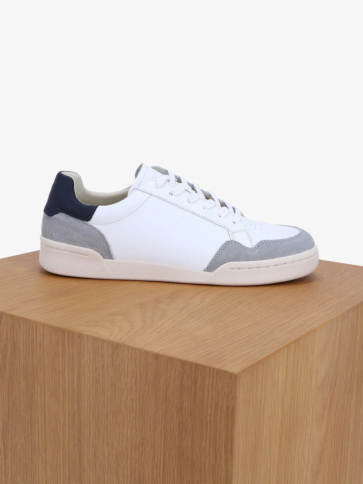Baskets en cuir blanc - IZAC