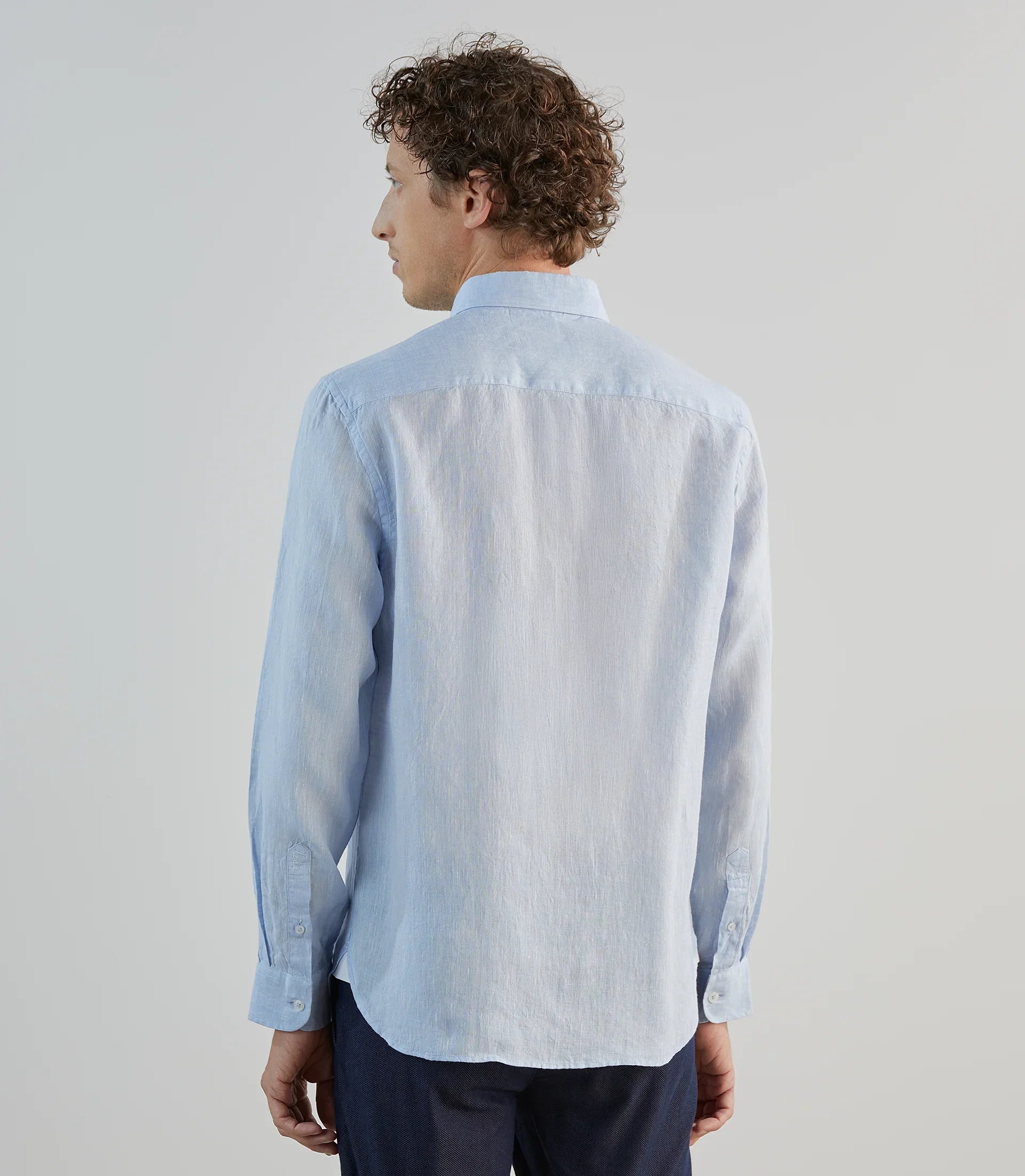 Chemise 100% lin ciel - IZAC