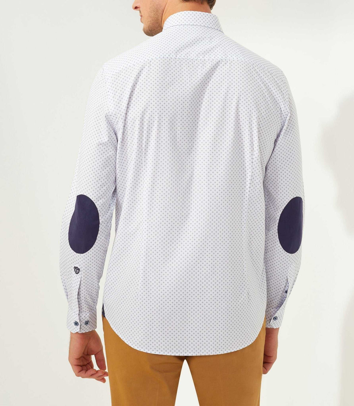 Chemise casual marine "Tendre" - IZAC