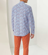 Chemise casual bleu "Tiano" - IZAC