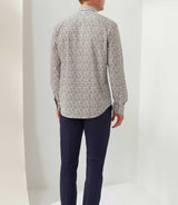 Chemise casual kaki "Tigrane" - IZAC