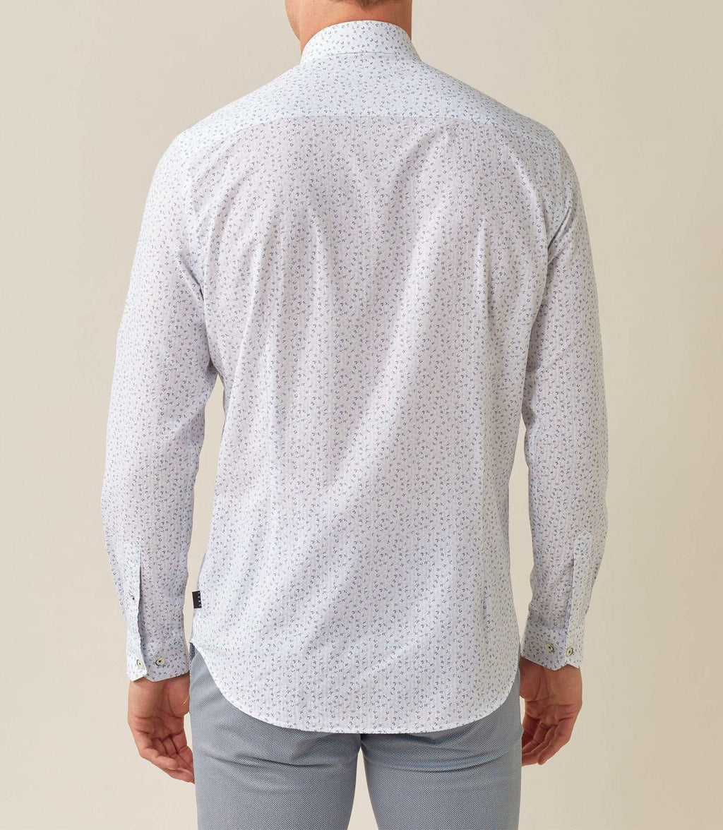 Chemise casual blanche "Tiser" - IZAC