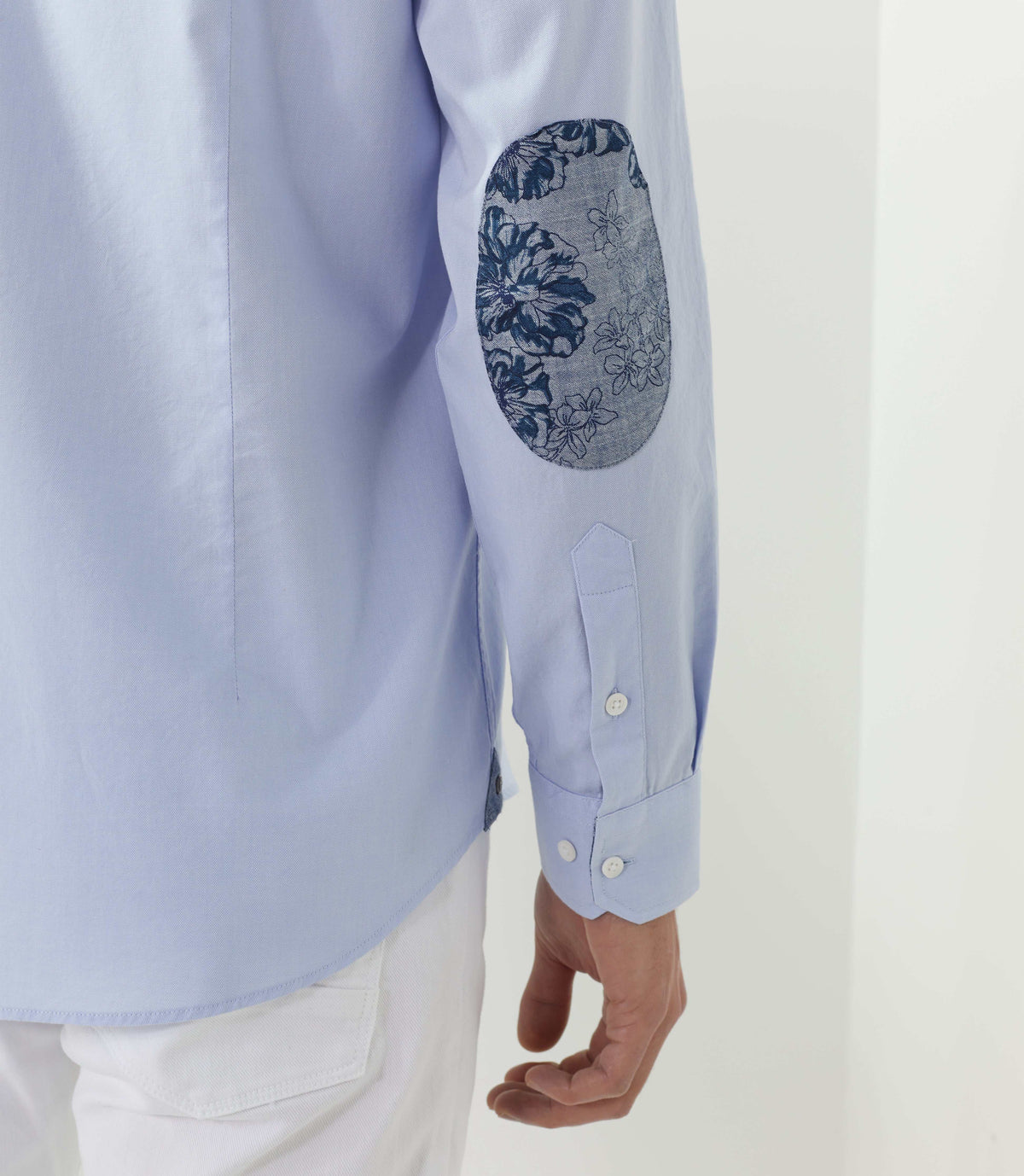 Chemise casual bleu - ciel "Tod" - IZAC