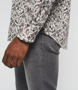 Chemise imprimée beige et kaki "Kayon" - IZAC