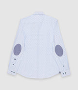 Chemise regular marine et blanche KELLYOUT - IZAC