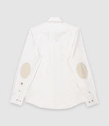 Chemise regular camel et blanche KELLYOUT - IZAC