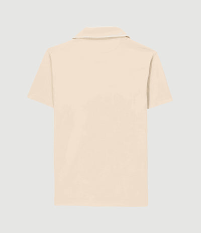 Chemise manches courtes en jersey beige KAMI2 - IZAC