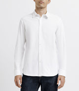 Chemise casual avec logo blanche - IZAC