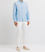 Chemise casual en coton ciel - IZAC