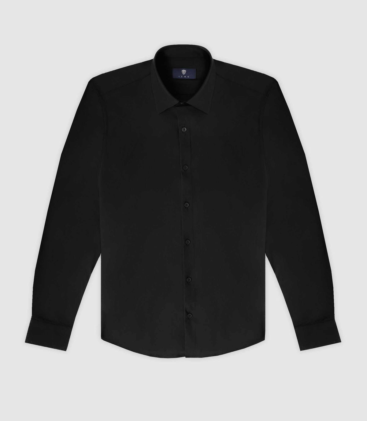 Chemise casual noire - IZAC
